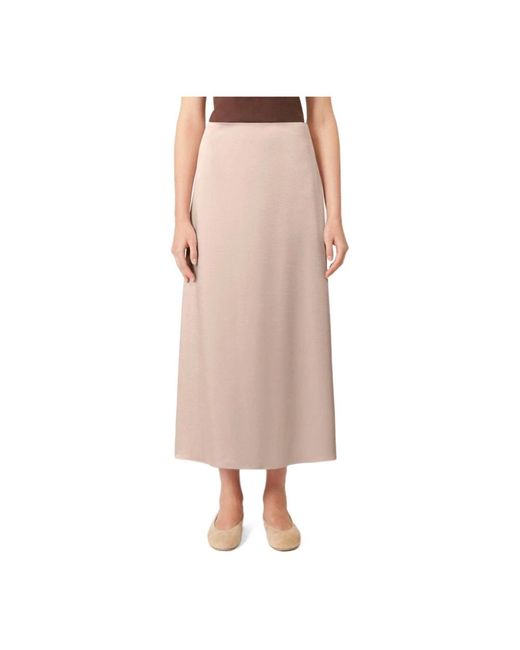 Weekend by Maxmara Angelo Midi Rok in het Natural