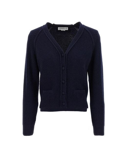V-Neck Knitwear Victoria Beckham en coloris Blue
