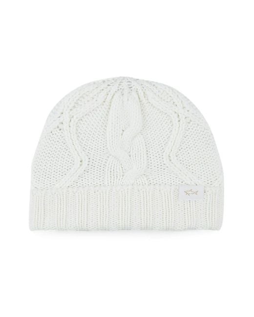 Beanies Paul & Shark de hombre de color White