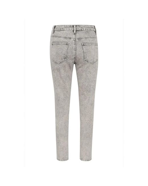 Kaffe Gray Slim Fit Jeans