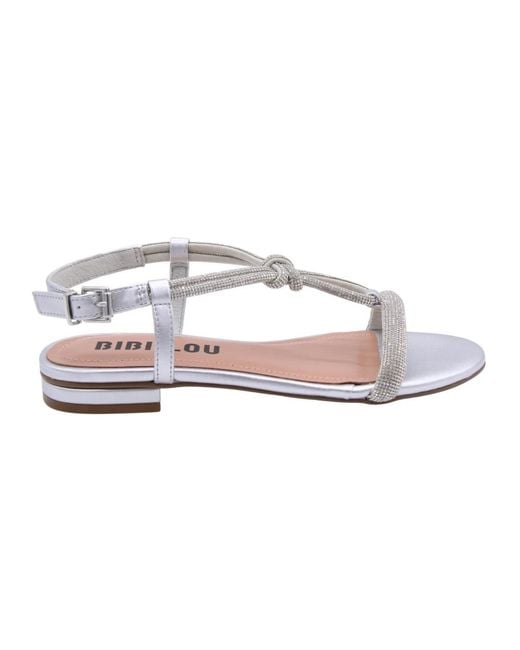 Bibi Lou Pink Flat Sandals
