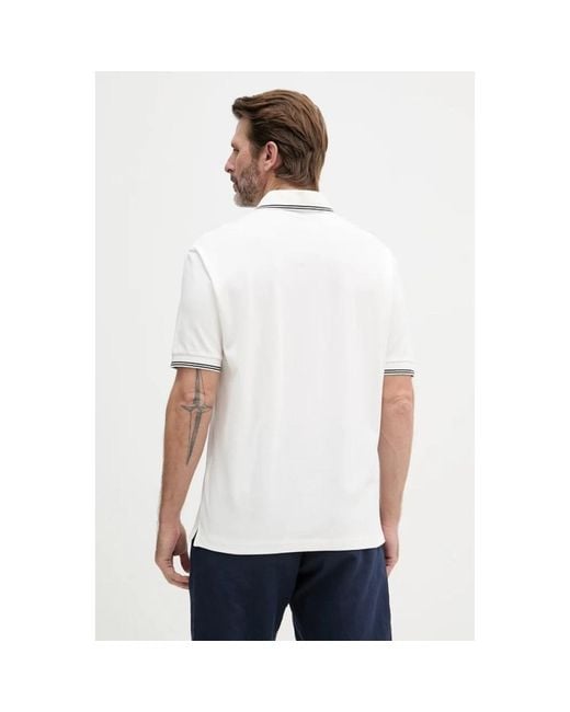 ARMANI EXCHANGE White Polo Shirts for men