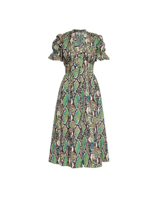 Diane von Furstenberg Green Kleid erica