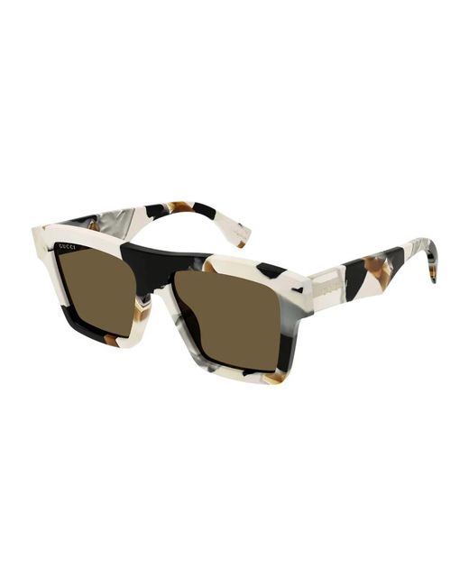Gucci Black Gg1623S Linea Lettering- Special Edition Sunglasses