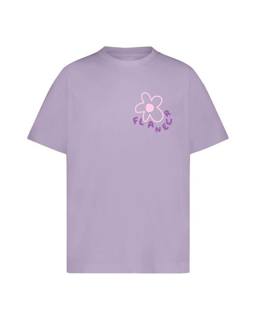 flâneur T-Shirts in het Purple voor heren