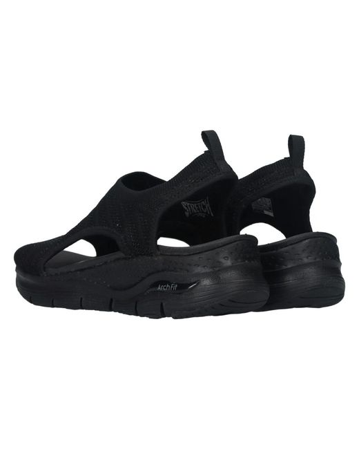 Skechers Blue Flat Sandals