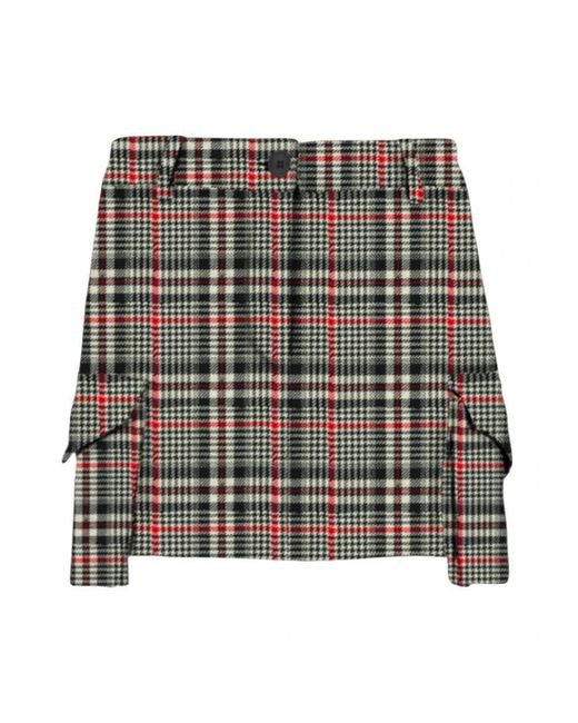 Mc2 Saint Barth Black Short Skirts