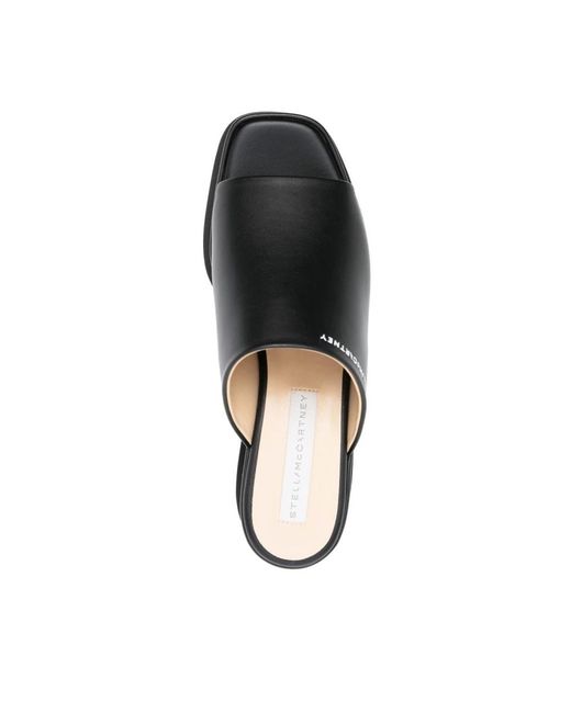 Stella McCartney Black Wedges