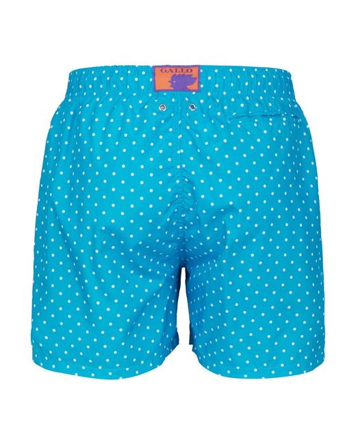 Gallo Badmode ,Blauw Zwemshorts Gemaakt in het Blue voor heren