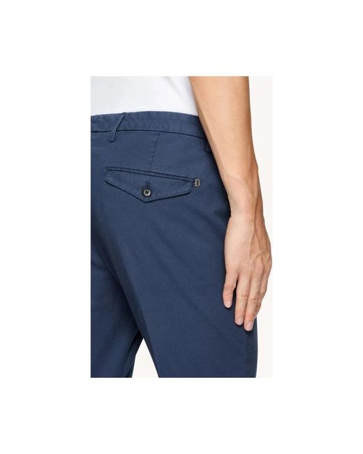 Trousers > cropped trousers Dondup pour homme en coloris Blue