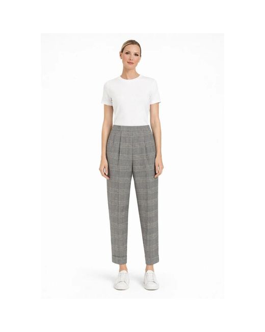 Max Mara Gray Wide Trousers