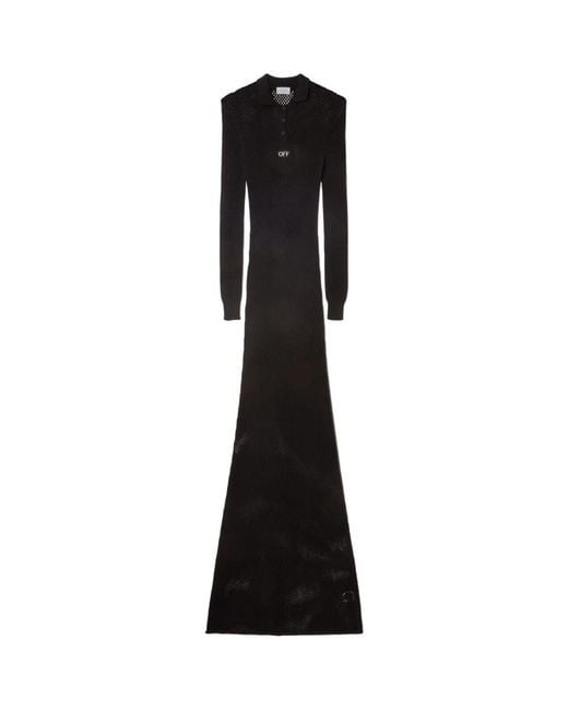 Off-White c/o Virgil Abloh Black Maxi Dresses