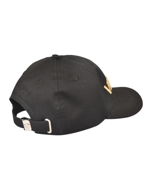 Versace Black Caps for men