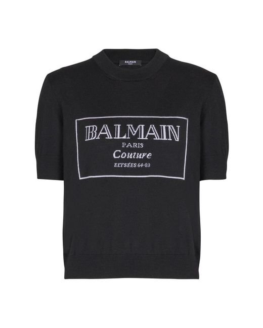 T-Shirts Balmain en coloris Black
