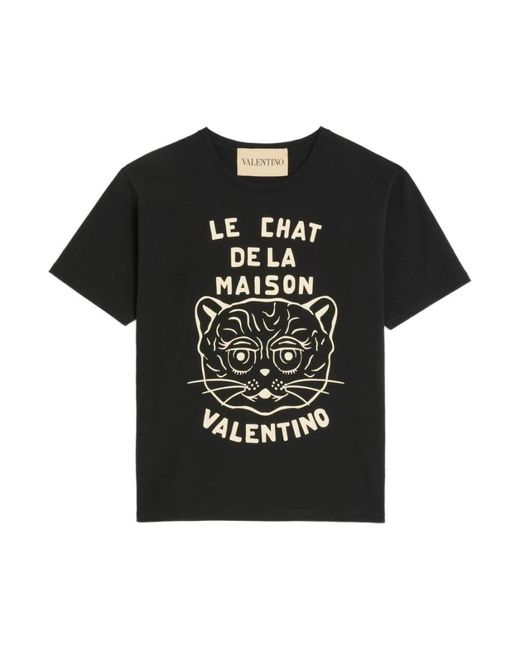 T-Shirts di Valentino Garavani in Black da Uomo