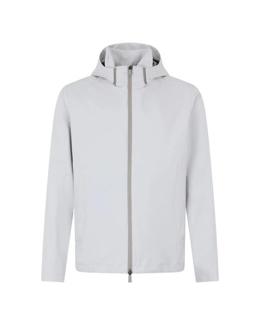 Herno Blue Light Jackets for men