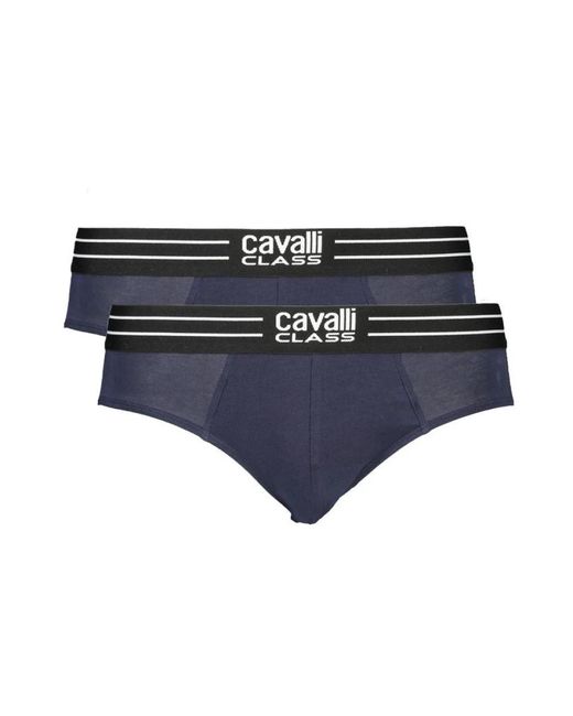 Roberto Cavalli Blauw Katoenen Herenondergoed Comfortabele Pasvorm in het Blue voor heren