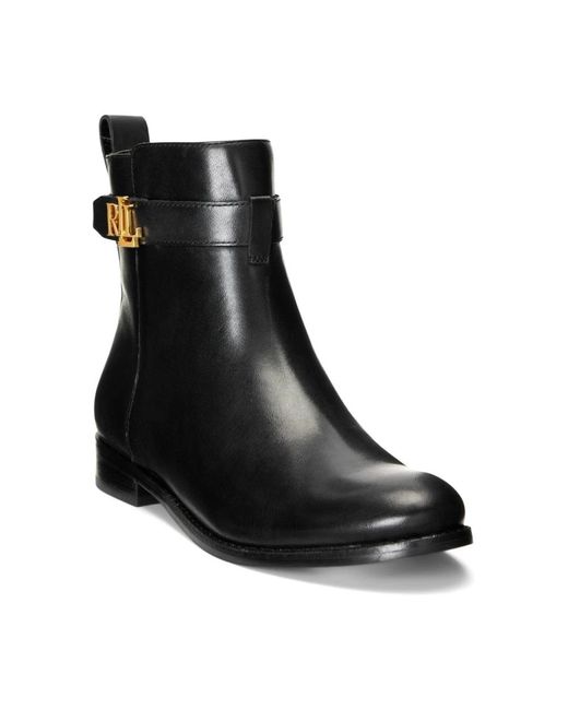 Shoes > boots > ankle boots Ralph Lauren en coloris Black