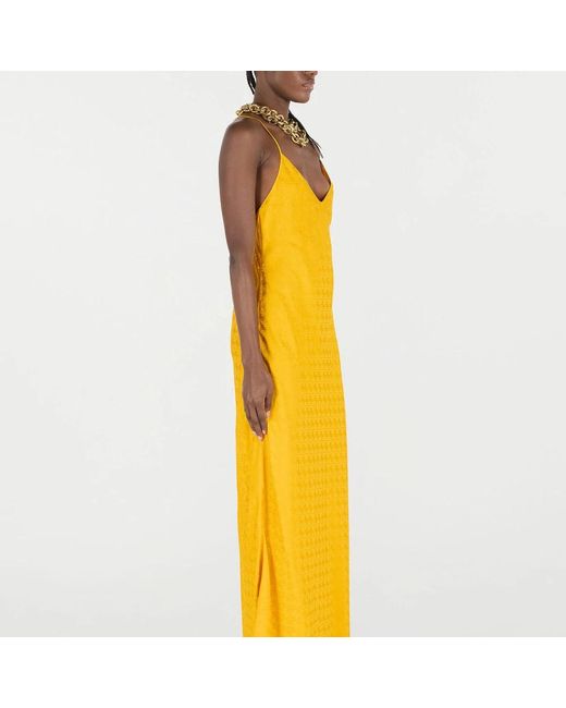 Roberto Cavalli Yellow Gowns