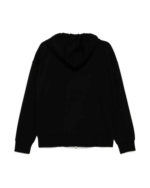Michael Kors Schwarzer Zip-Up Hoodie Pullover in Black für Herren
