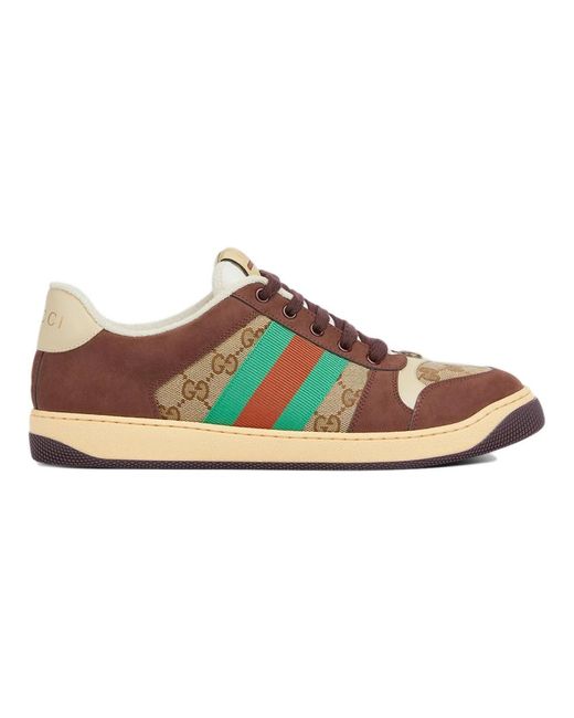 Gucci Sneakers Bruin in het Brown voor heren