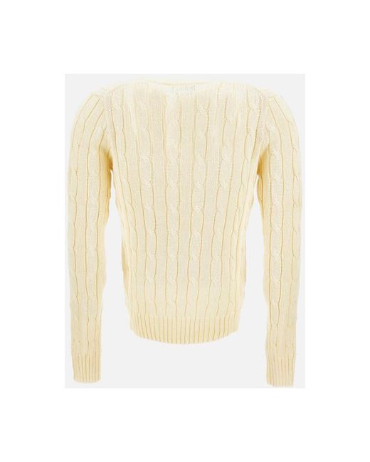 Polo Ralph Lauren V-Neck Knitwear in het Natural