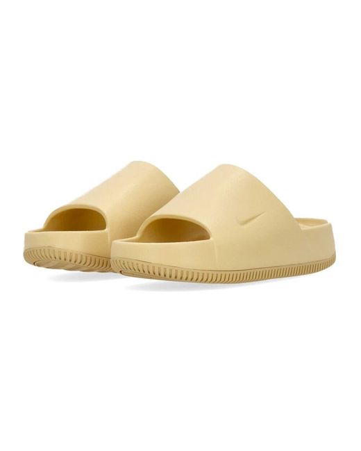 Nike White Calm slide sesam pantoletten