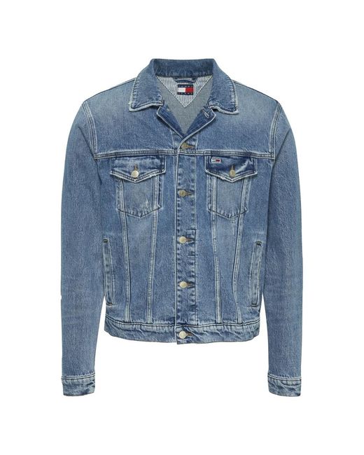 Denim Jackets di Tommy Hilfiger in Blue da Uomo