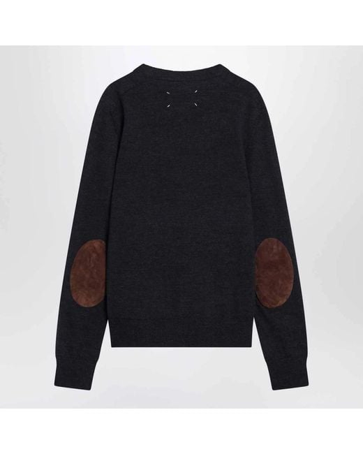Round-Neck Knitwear Maison Margiela pour homme en coloris Blue