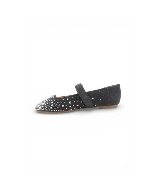 Liu Jo Gray Ballerina Shoes