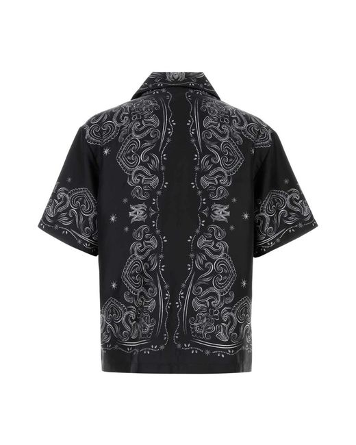 Amiri Black Short Sleeve Shirts for men