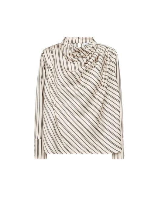 co'couture Overhemden ,Polyester Hellycc Bluse in het White
