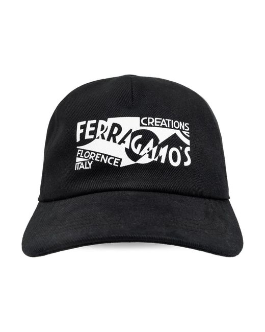 Ferragamo Baseball cap in Black für Herren