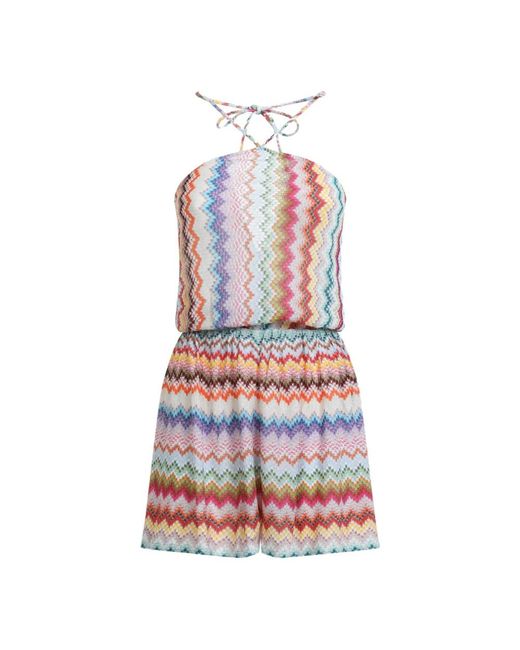Playsuits Missoni de color Blue