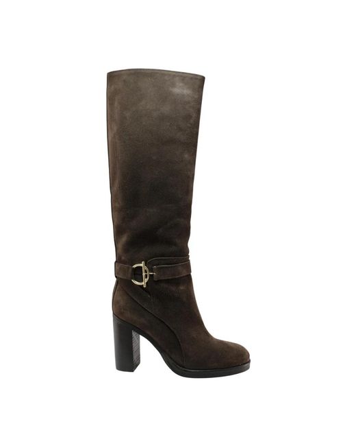 Sofia Len Schoenen ,Bruin ,Laars in het Brown