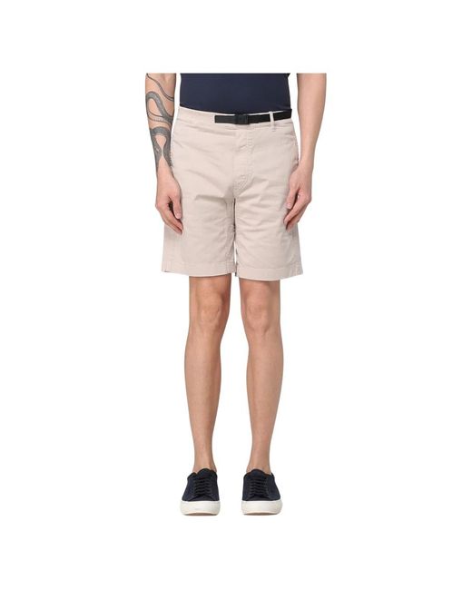 Woolrich Natural Casual Shorts for men