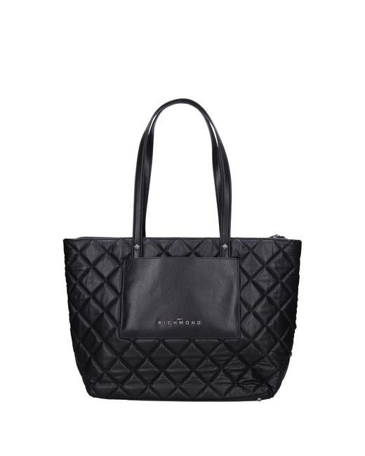 John Richmond Black Shopping Bags