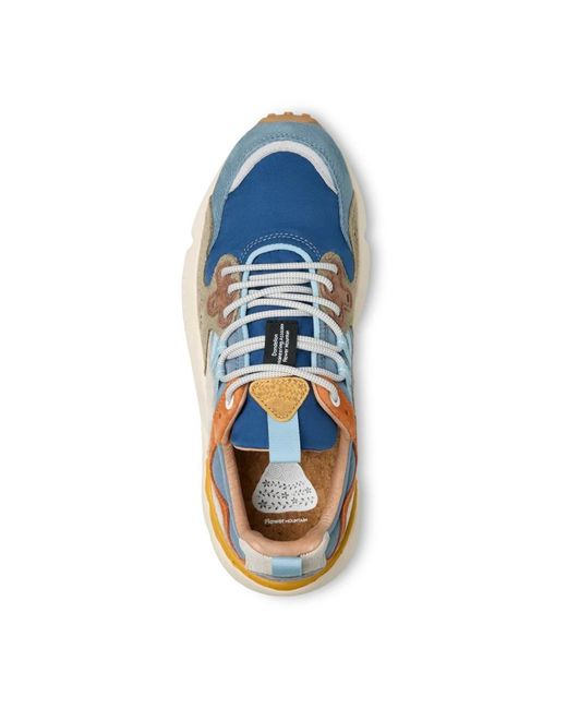 Flower Mountain Blue Sneakers