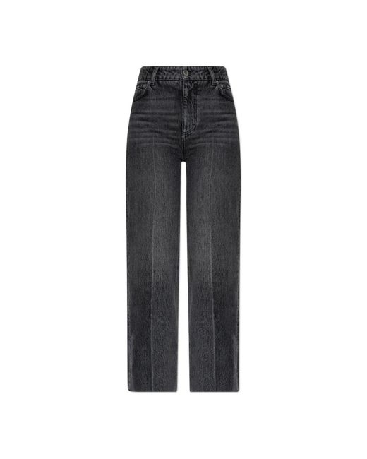 Dolce & Gabbana Gray Straight Jeans