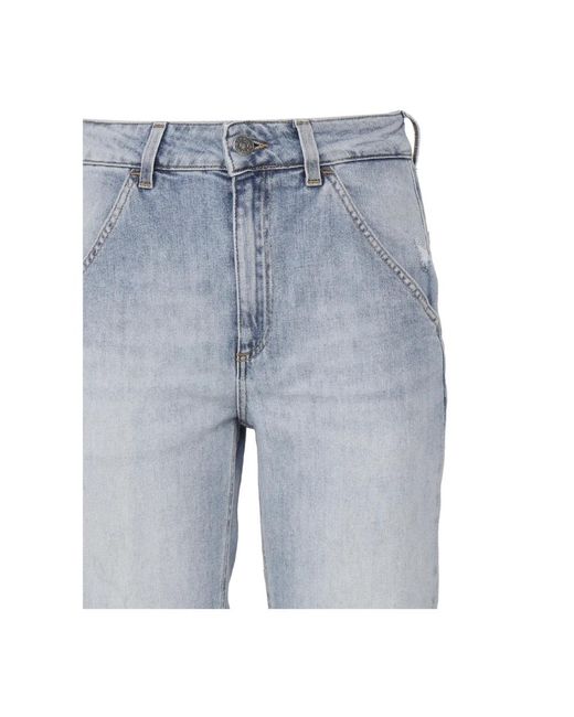 Straight Jeans Dondup de color Blue