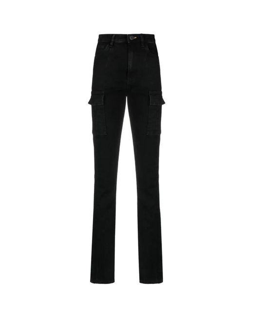 Jeans de carga atlántico negro 3x1 de color Black
