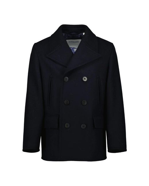 Burberry Blue Jackets for men