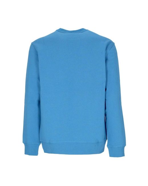 Timberland Hoodies & Sweatvesten ,Blauw ,Katoen Core Logo Crewneck Sweatshirt in het Blue voor heren