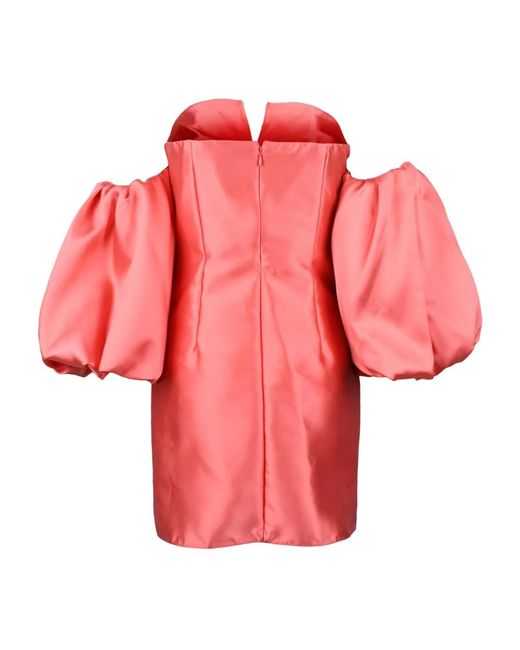 SIMONA CORSELLINI Red Party Dresses