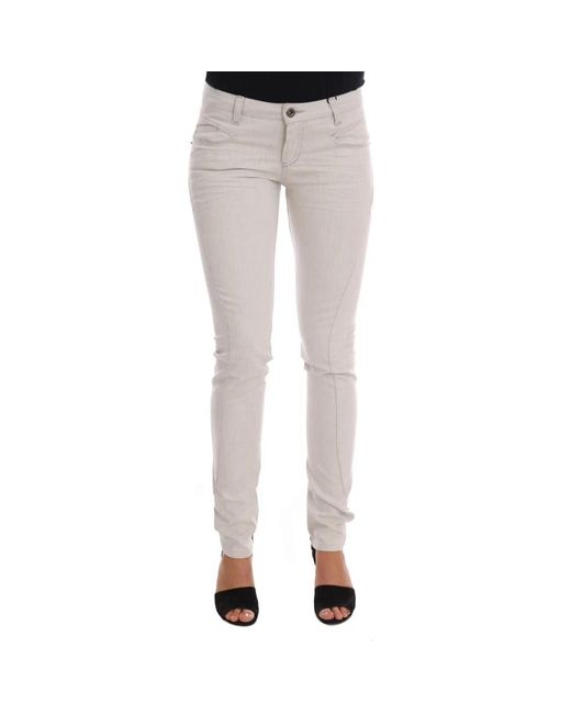 CoSTUME NATIONAL Gray Slim Fit Jeans