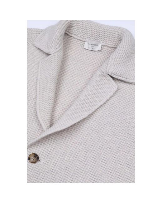Brooksfield Truien & Vesten ,Crème Sweaters Voor Mannen in het Gray voor heren