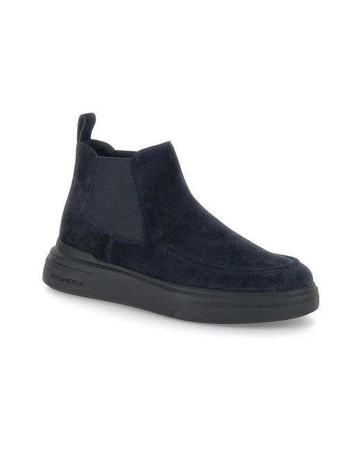Stonefly Chelsea Boot in Blue für Herren