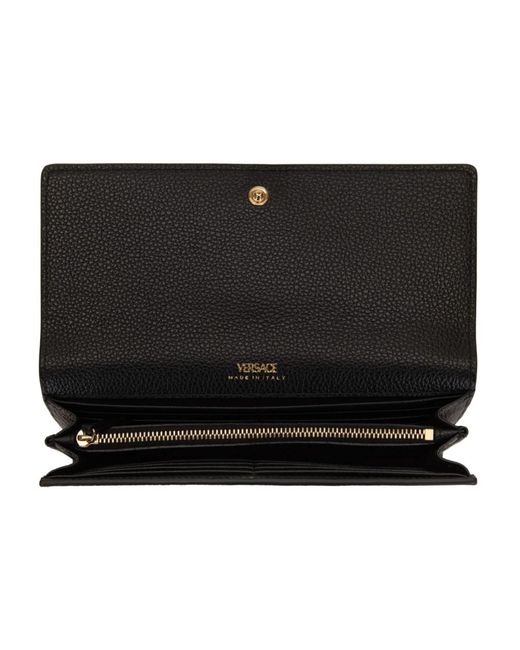 Versace Black Wallets & Cardholders