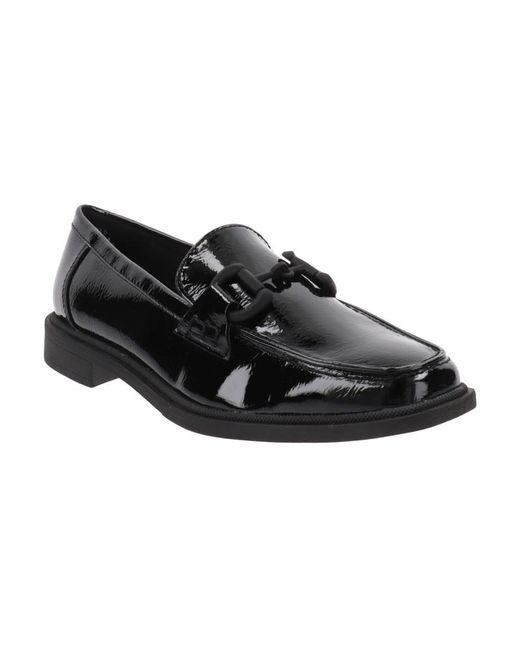 Marco Tozzi Black Loafers