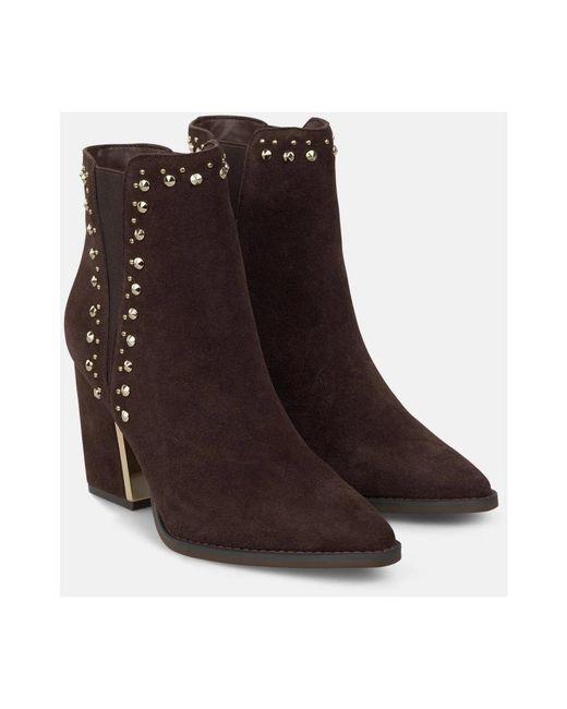 Alma En Pena. Brown Cowboy & Biker Boots